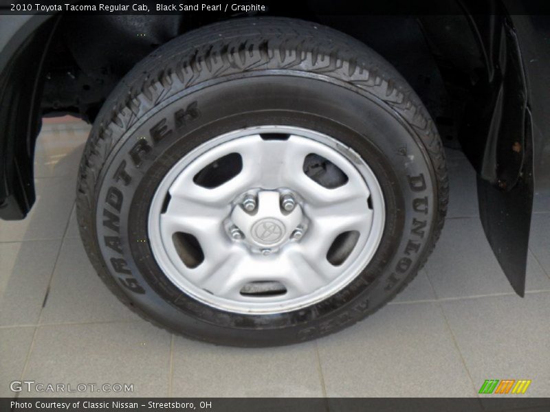 Black Sand Pearl / Graphite 2010 Toyota Tacoma Regular Cab