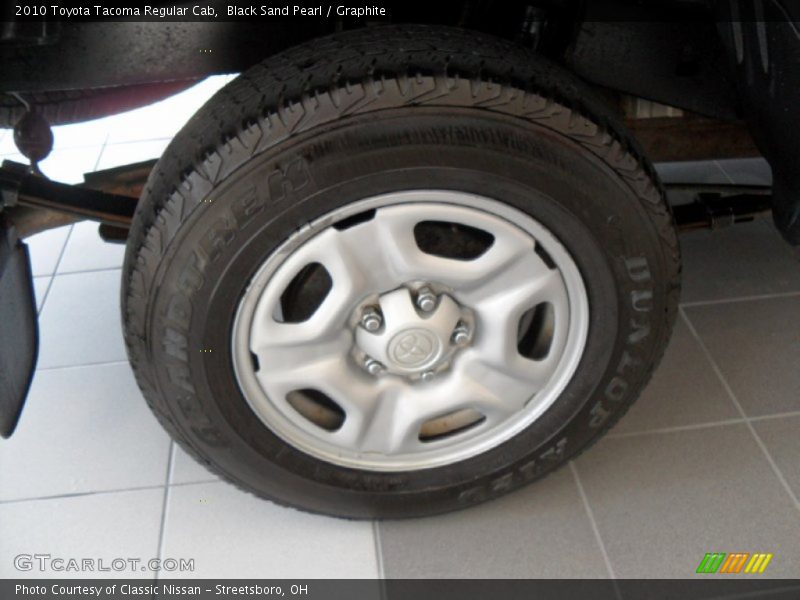 Black Sand Pearl / Graphite 2010 Toyota Tacoma Regular Cab