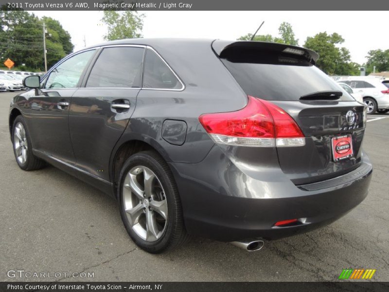 Magnetic Gray Metallic / Light Gray 2011 Toyota Venza V6 AWD
