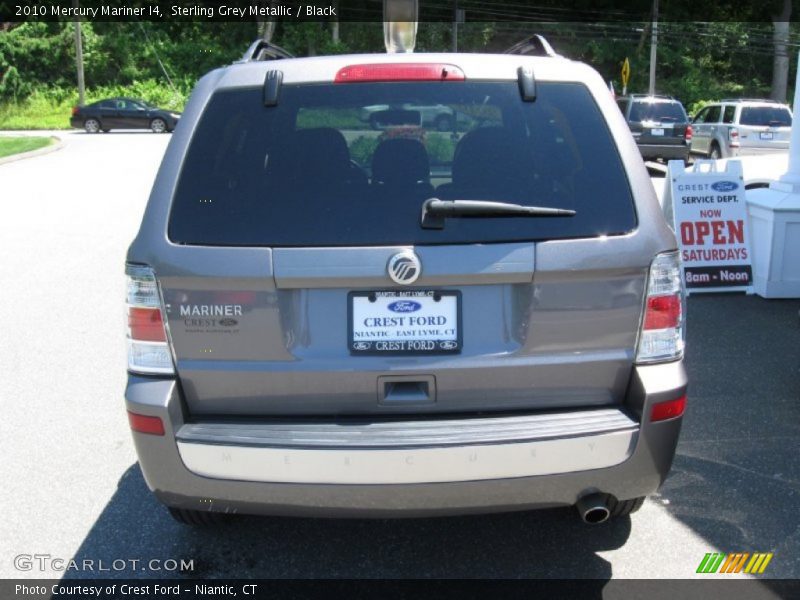 Sterling Grey Metallic / Black 2010 Mercury Mariner I4