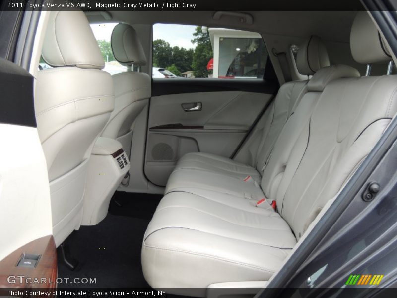 Magnetic Gray Metallic / Light Gray 2011 Toyota Venza V6 AWD