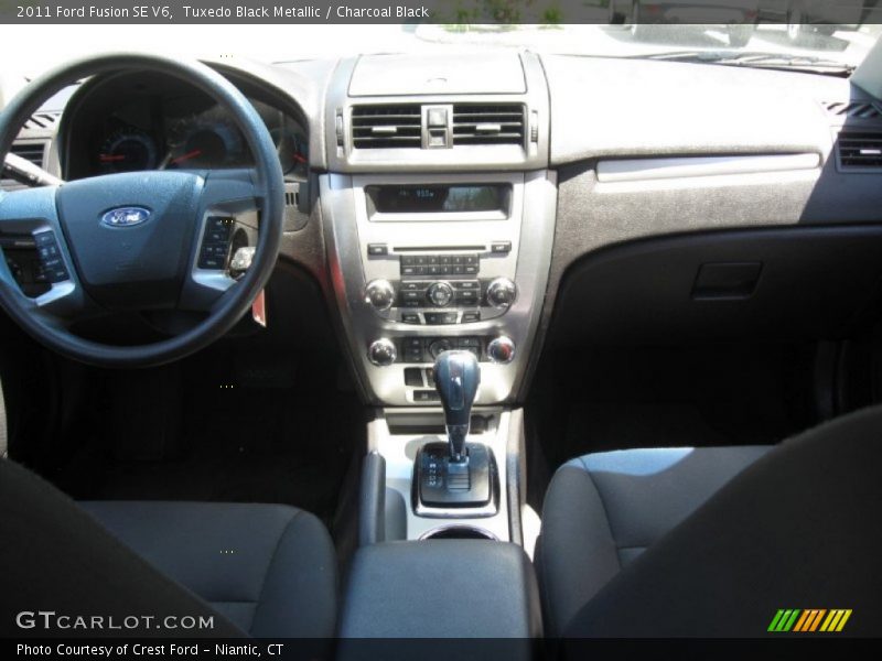 Tuxedo Black Metallic / Charcoal Black 2011 Ford Fusion SE V6