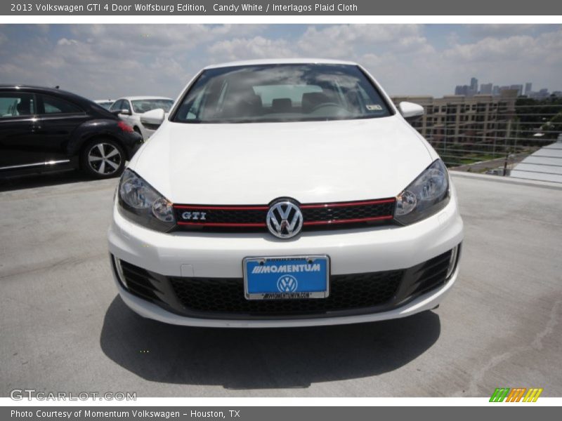 Candy White / Interlagos Plaid Cloth 2013 Volkswagen GTI 4 Door Wolfsburg Edition