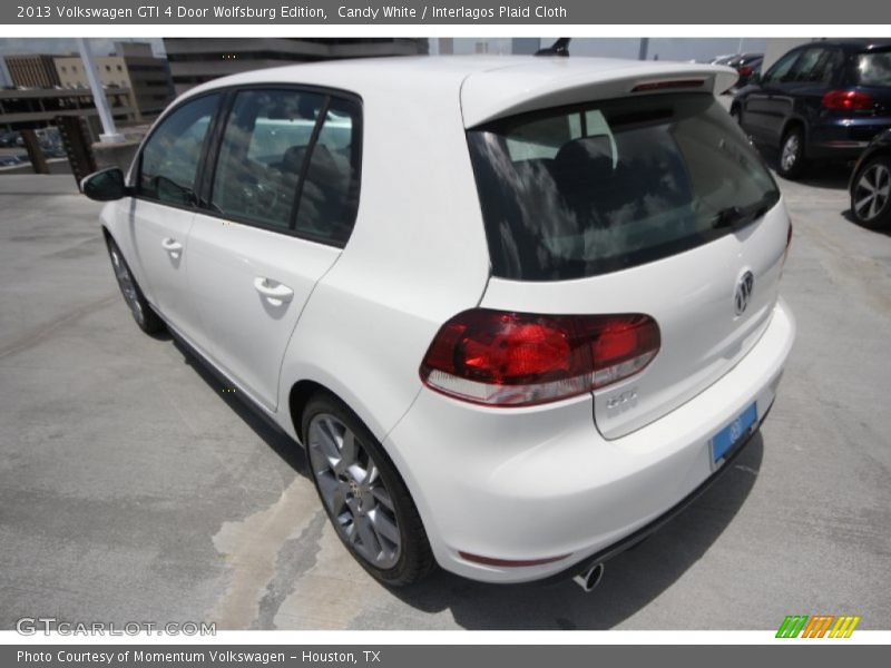 Candy White / Interlagos Plaid Cloth 2013 Volkswagen GTI 4 Door Wolfsburg Edition