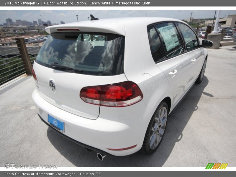 Candy White / Interlagos Plaid Cloth 2013 Volkswagen GTI 4 Door Wolfsburg Edition