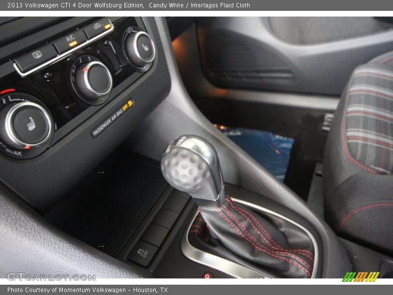 Candy White / Interlagos Plaid Cloth 2013 Volkswagen GTI 4 Door Wolfsburg Edition