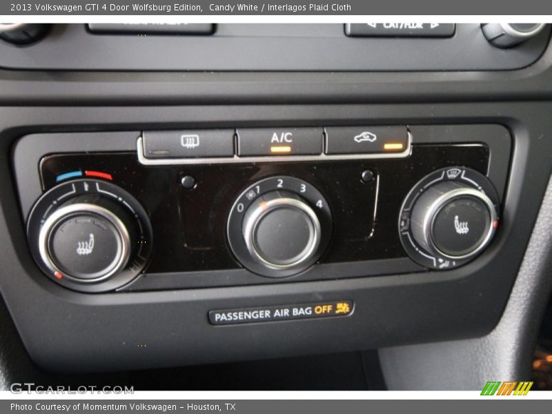 Candy White / Interlagos Plaid Cloth 2013 Volkswagen GTI 4 Door Wolfsburg Edition