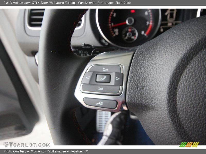 Candy White / Interlagos Plaid Cloth 2013 Volkswagen GTI 4 Door Wolfsburg Edition