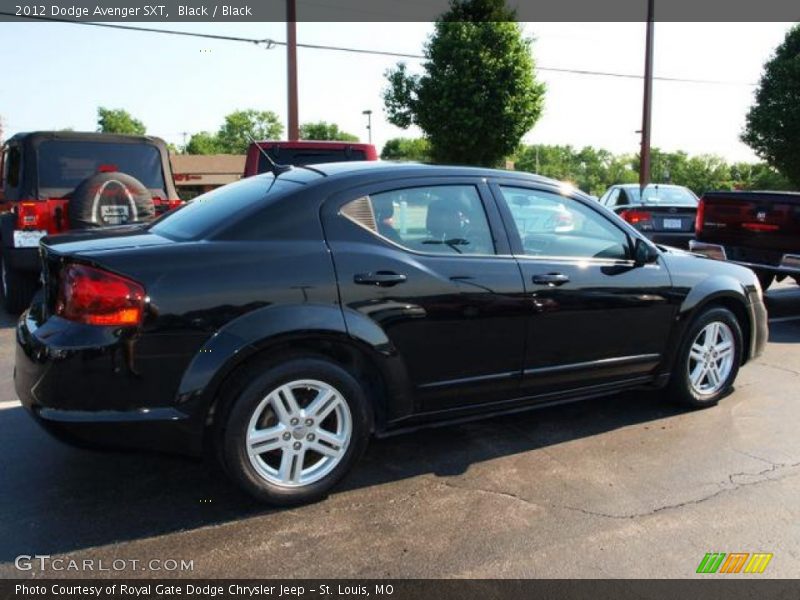Black / Black 2012 Dodge Avenger SXT