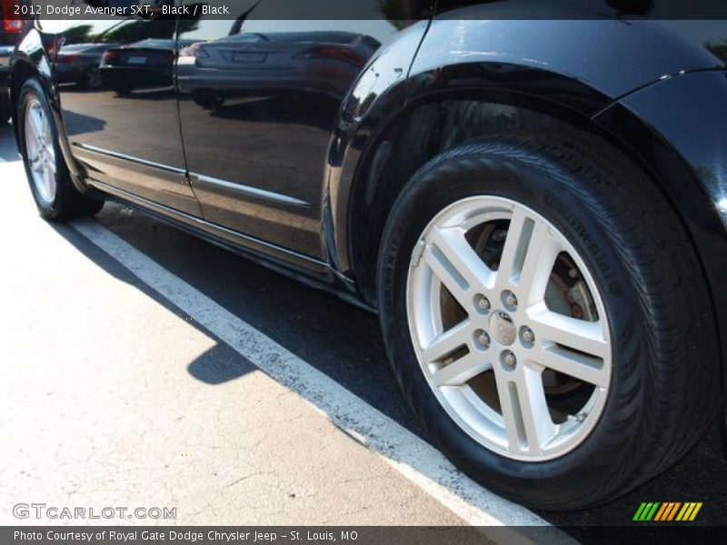 Black / Black 2012 Dodge Avenger SXT