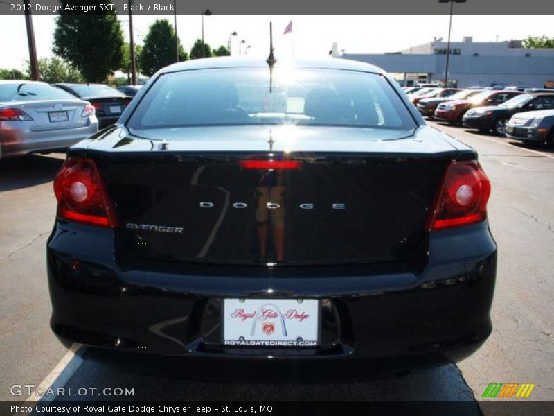 Black / Black 2012 Dodge Avenger SXT