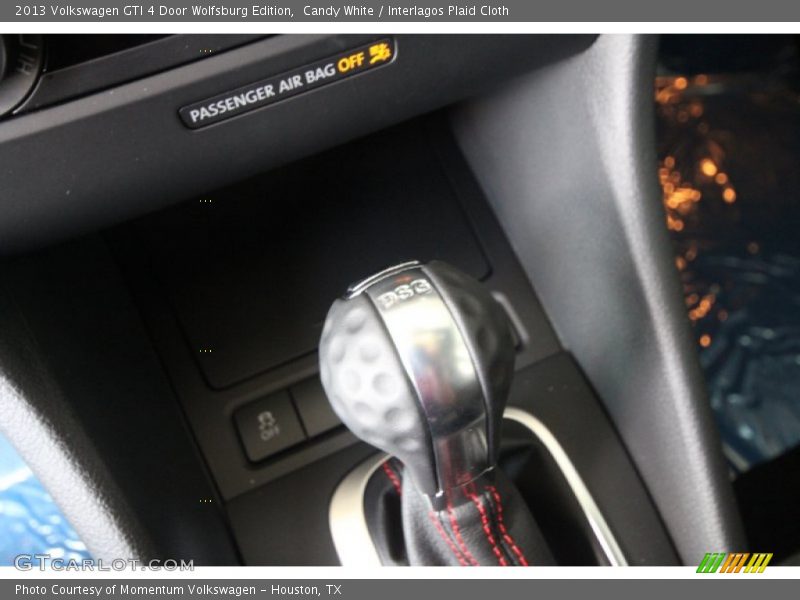 Candy White / Interlagos Plaid Cloth 2013 Volkswagen GTI 4 Door Wolfsburg Edition