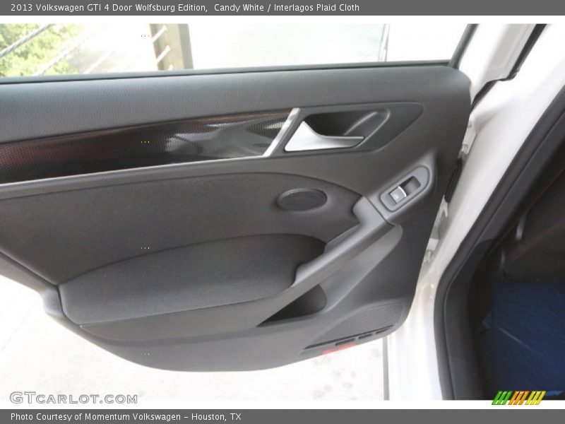 Candy White / Interlagos Plaid Cloth 2013 Volkswagen GTI 4 Door Wolfsburg Edition