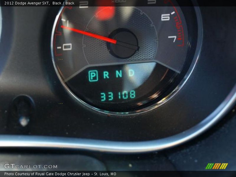 Black / Black 2012 Dodge Avenger SXT