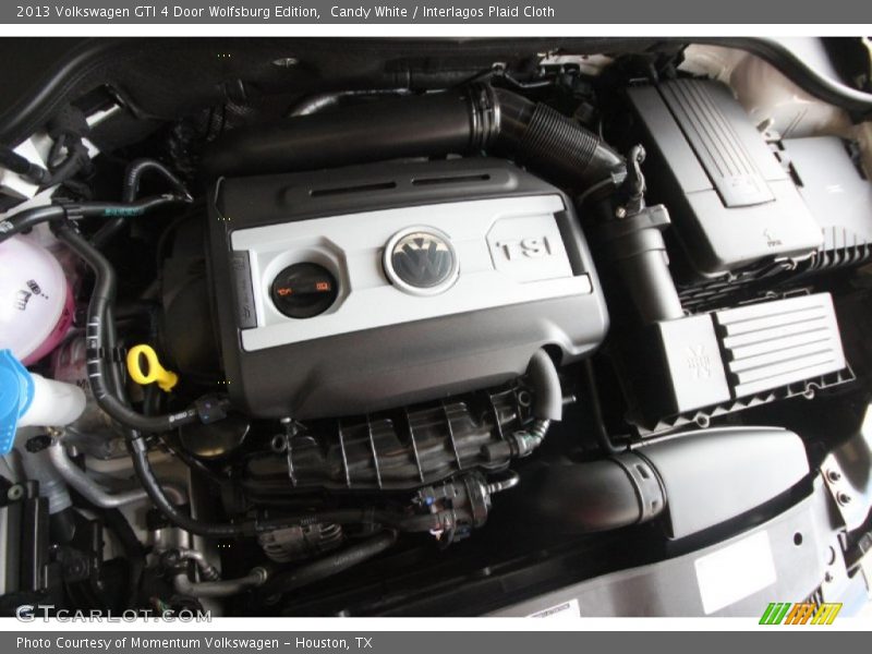 Candy White / Interlagos Plaid Cloth 2013 Volkswagen GTI 4 Door Wolfsburg Edition