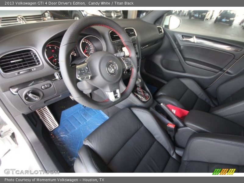 Candy White / Titan Black 2013 Volkswagen GTI 4 Door Driver's Edition