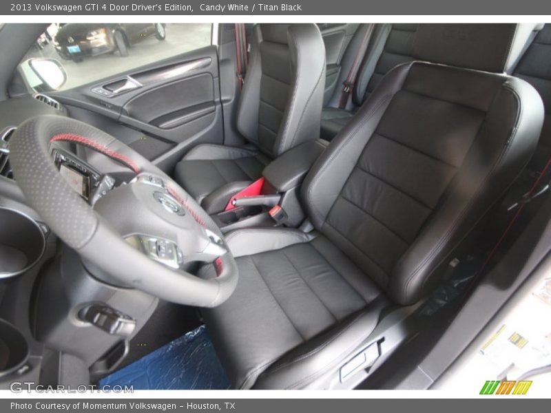 Candy White / Titan Black 2013 Volkswagen GTI 4 Door Driver's Edition