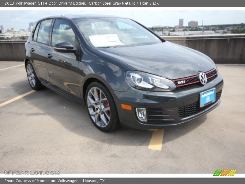 Carbon Steel Gray Metallic / Titan Black 2013 Volkswagen GTI 4 Door Driver's Edition