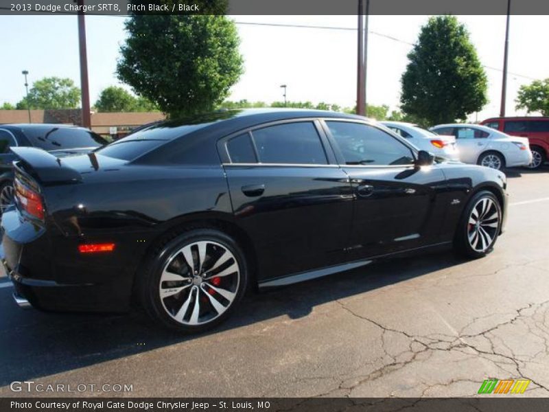 Pitch Black / Black 2013 Dodge Charger SRT8