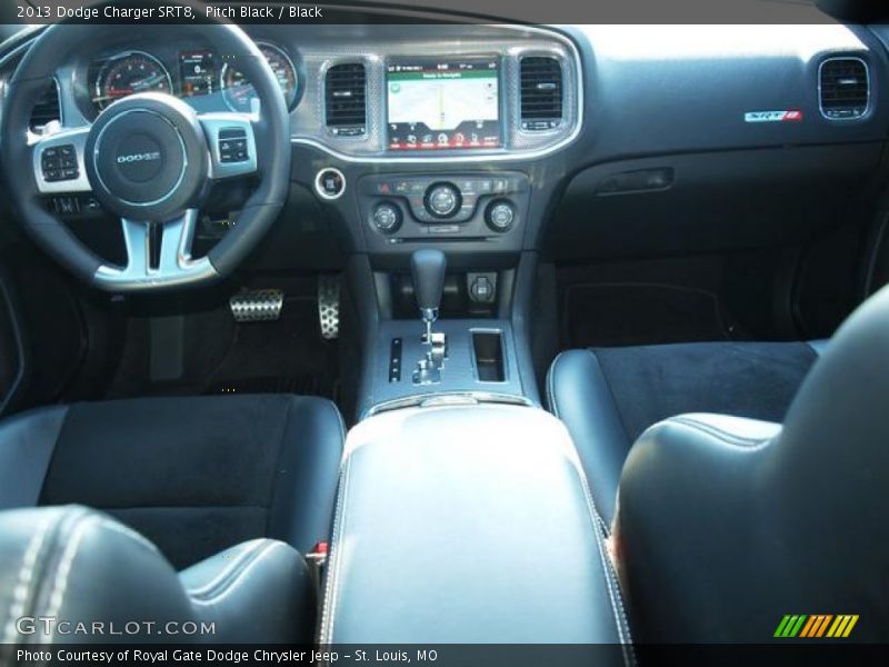 Pitch Black / Black 2013 Dodge Charger SRT8