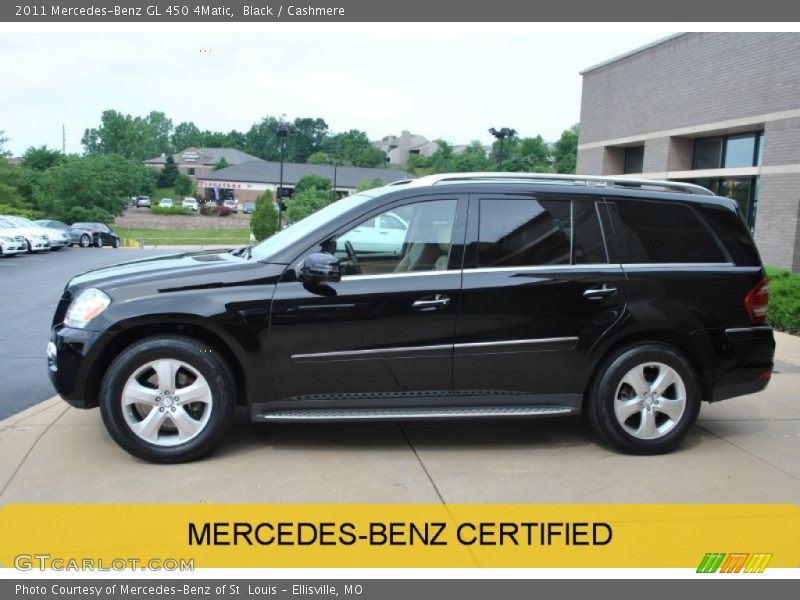 Black / Cashmere 2011 Mercedes-Benz GL 450 4Matic