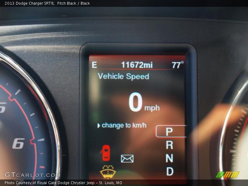Pitch Black / Black 2013 Dodge Charger SRT8