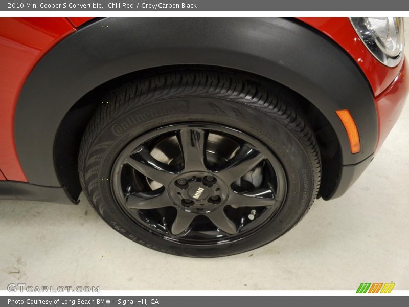 Chili Red / Grey/Carbon Black 2010 Mini Cooper S Convertible