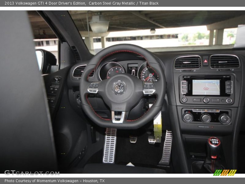 Carbon Steel Gray Metallic / Titan Black 2013 Volkswagen GTI 4 Door Driver's Edition