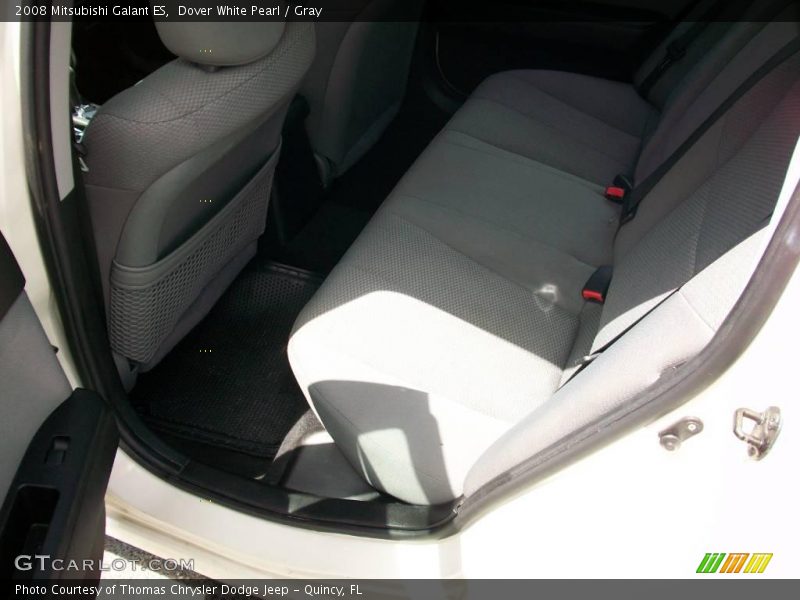 Dover White Pearl / Gray 2008 Mitsubishi Galant ES