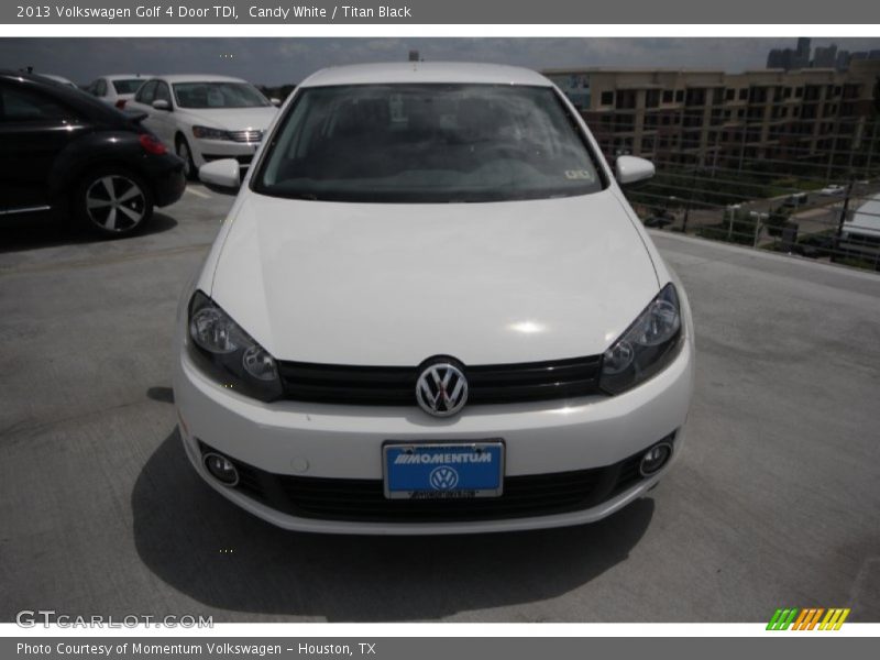 Candy White / Titan Black 2013 Volkswagen Golf 4 Door TDI