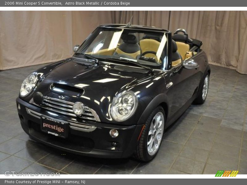 Astro Black Metallic / Cordoba Beige 2006 Mini Cooper S Convertible