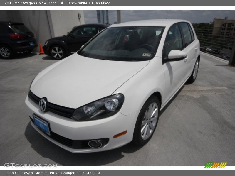 Candy White / Titan Black 2013 Volkswagen Golf 4 Door TDI