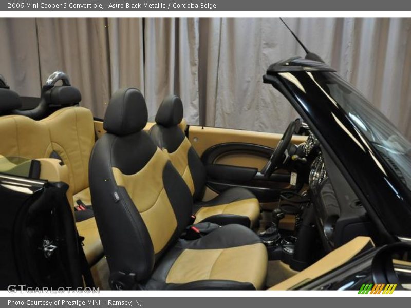 Astro Black Metallic / Cordoba Beige 2006 Mini Cooper S Convertible