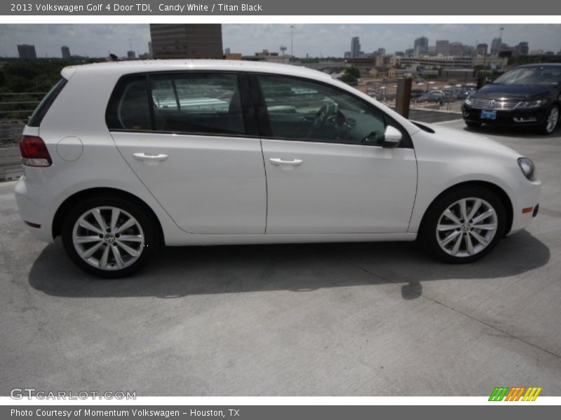 Candy White / Titan Black 2013 Volkswagen Golf 4 Door TDI