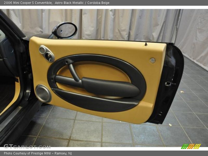 Astro Black Metallic / Cordoba Beige 2006 Mini Cooper S Convertible