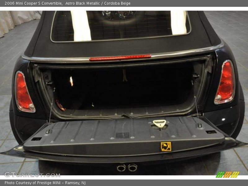 Astro Black Metallic / Cordoba Beige 2006 Mini Cooper S Convertible