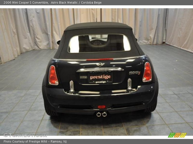 Astro Black Metallic / Cordoba Beige 2006 Mini Cooper S Convertible