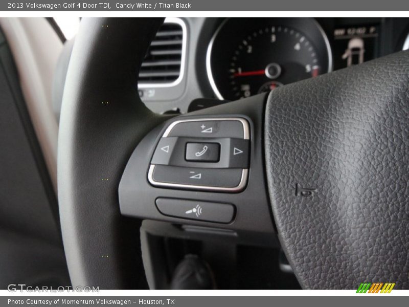 Candy White / Titan Black 2013 Volkswagen Golf 4 Door TDI