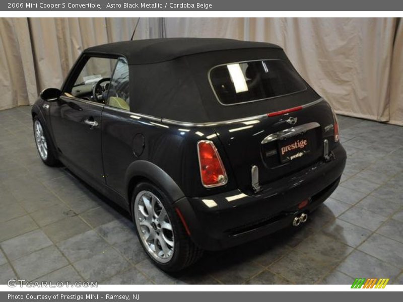 Astro Black Metallic / Cordoba Beige 2006 Mini Cooper S Convertible