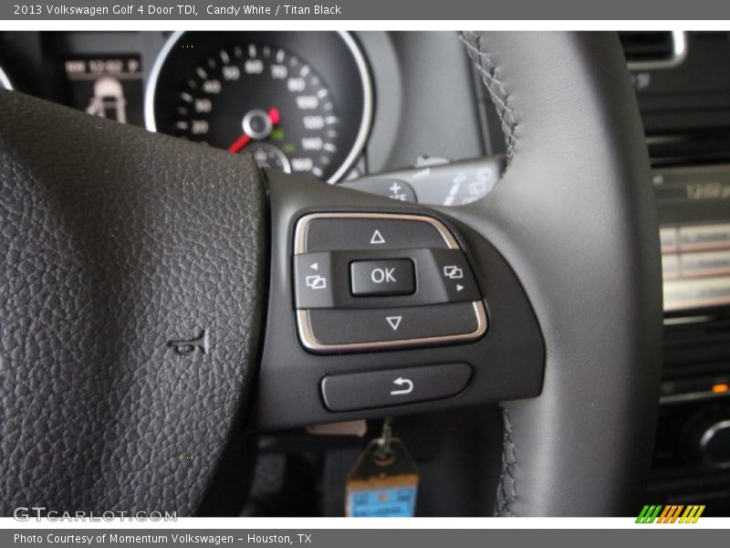 Candy White / Titan Black 2013 Volkswagen Golf 4 Door TDI