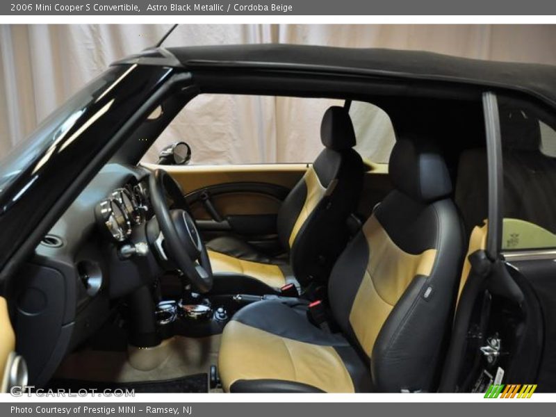 Astro Black Metallic / Cordoba Beige 2006 Mini Cooper S Convertible