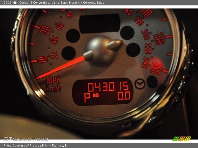 Astro Black Metallic / Cordoba Beige 2006 Mini Cooper S Convertible