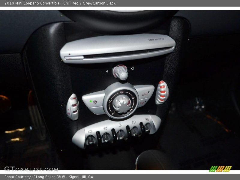 Chili Red / Grey/Carbon Black 2010 Mini Cooper S Convertible