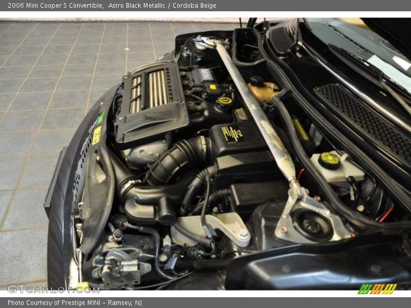 Astro Black Metallic / Cordoba Beige 2006 Mini Cooper S Convertible