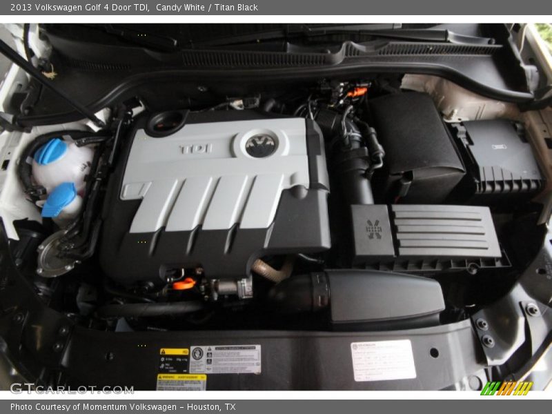 Candy White / Titan Black 2013 Volkswagen Golf 4 Door TDI