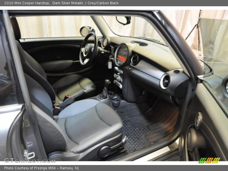 Dark Silver Metallic / Grey/Carbon Black 2010 Mini Cooper Hardtop