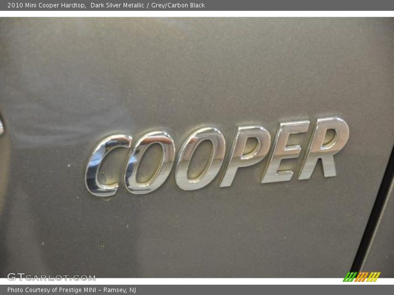 Dark Silver Metallic / Grey/Carbon Black 2010 Mini Cooper Hardtop