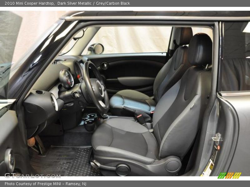 Dark Silver Metallic / Grey/Carbon Black 2010 Mini Cooper Hardtop