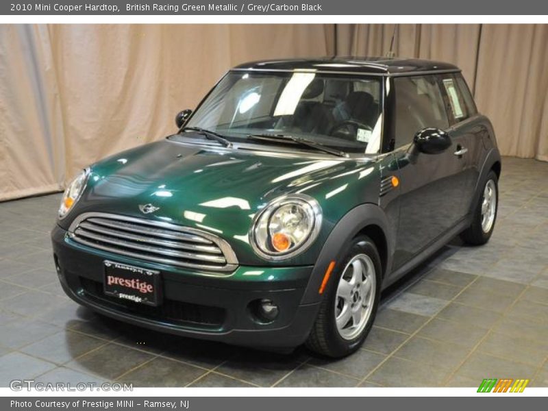 British Racing Green Metallic / Grey/Carbon Black 2010 Mini Cooper Hardtop