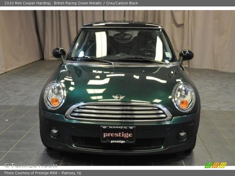 British Racing Green Metallic / Grey/Carbon Black 2010 Mini Cooper Hardtop